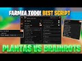 Plants Vs Brainrots Script 🔥Nuevo Update, Auto Farm, Auto Collect, Afk Farm y Mas! APROVECHA! 😱