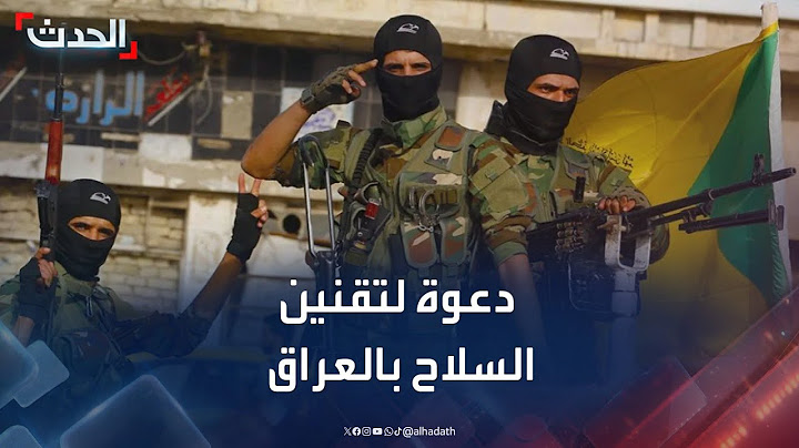 قيادي في تيار الحكمة: يجب تقنين السلاح في العراق.. وقرار السلم والحرب بيد الحكومة