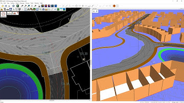 Site3D: Raised tables in junctions and parking bays