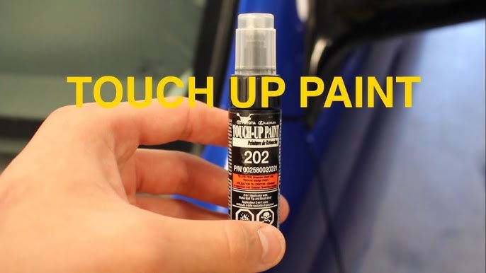 How to use a Dupli-Color touchup paint pen, Scratch Fix All in one 