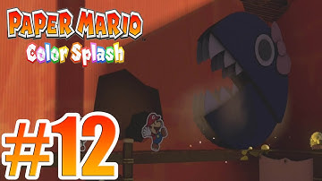 Paper Mario Color Splash Gameplay Walkthrough Part 12 + Gamepad Capture