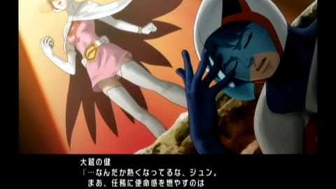 Tatsunoko VS Capcom - Jun the Swan & Batsu - Arcade Mode (Part 3 of 3)