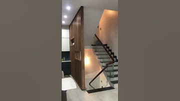 Sản xuất - Lắp Đặt Vách cầu thang bằng gỗ công nghiệp MDF | Liên hệ 0936.353.616