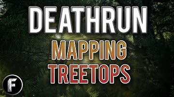 CoD4: Making a Deathrun Map (mp_dr_treetops) (Call of Duty 4: DR Mapping Livestream) (Part 2)