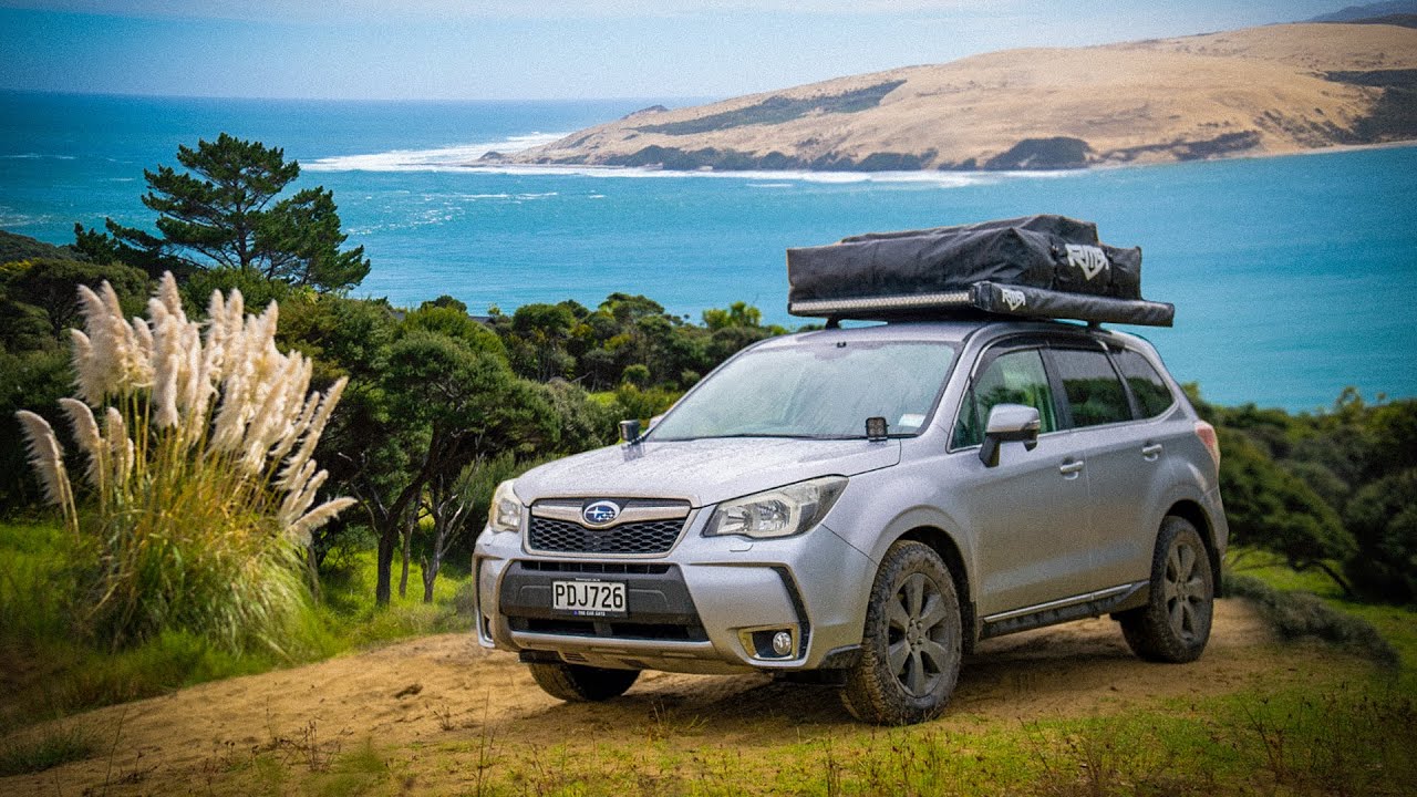 90 Mile Beach in a Forester - NORTHLAND Camping | New Zealand