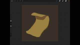 Drawing Adventure Game Items with Procreate (iPad) - Procreate Items 01 Scroll screenshot 5