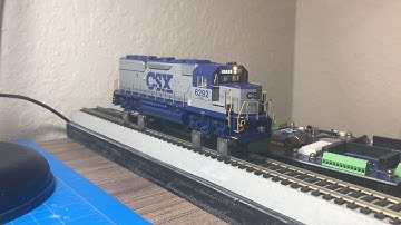 CSX GP40-2 6292 w/Loksound 5