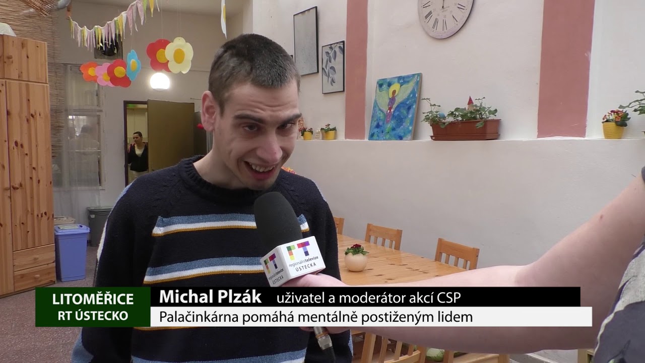 Litoměřice: Palačinkárna v Pekařské pomáhá zapojit se mentálně postiženým do běžného života