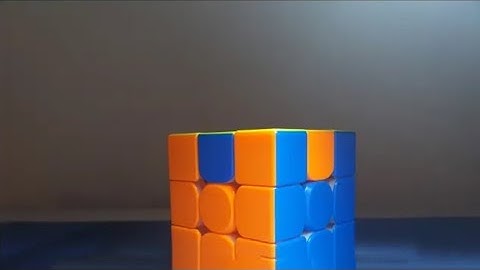 POV:YOU GET PARITY ON 3 BY 3 RUBIK