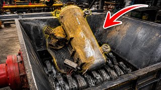 Information Massive Shredder vs. Heavy Industrial Objects! 😱🔥 | Satisfying Crushing Compilation News