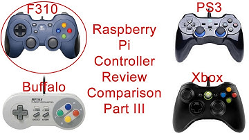 Raspberry Pi Controller Review - Logitech F310 - Part 3