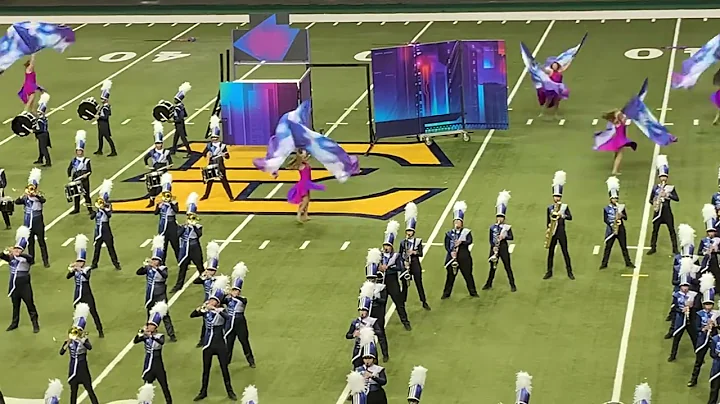 South Jones High at Bands of America Regional comp...