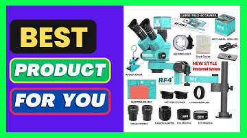 RF4  Stereo Trinocular Microscope 360 ° Rotation Articulating