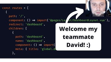 Vue QuickAdminPanel: Vue Router & Sidebar Items (+introducing David!)
