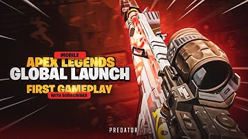 Finally Apex Legends Mobile Global Launch is Here - First Gameplay With My Subscriber
