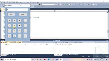Make a Calculator in C# Windows Form Application Part 2 - C# Development Tutorial 5 (Urdu/Hindi)