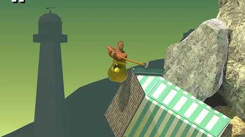 [getting over it] snake% speedrun in 3:14.223