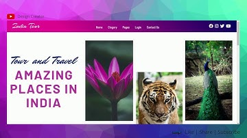 Indian Culture Website With Source Code | HTML | CSS | JS