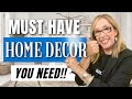 MUST HAVE HOME DECOR YOU NEED! (The "Bling" For Your Home)