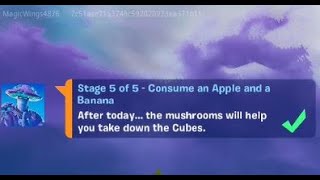 Fortnite Quest - Consume an Apple and a Banana - Chapter 2 Season 8