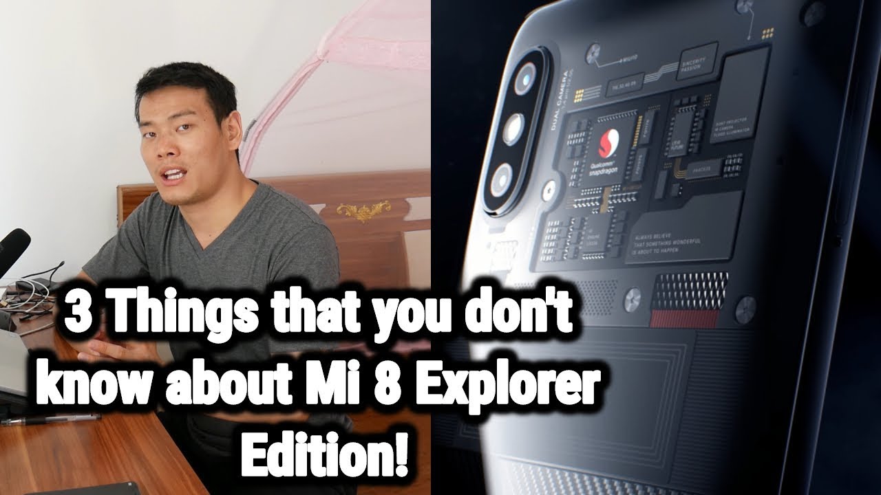 Mi 8 Explorer Edition Hands On: 3 Things You Don't Know! 