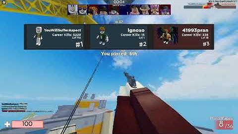 Hacker in roblox arsenal plsss Ban him