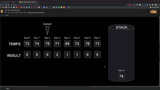 Leetcode Visualized: 739. Daily Temperatures