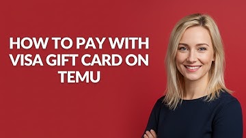 HOW TO PAY WITH VISA GIFT CARD ON TEMU - Julia