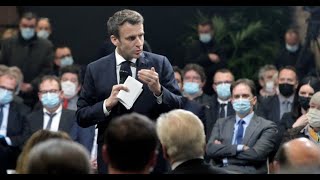 Emmanuel Macron dans le Nord : la maladresse du Président, pas encore porté candidat