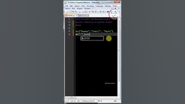 String Manipulate Using join function in python tamil #python #pythonprogramming #code