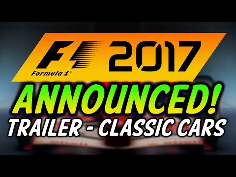 F1 2017 Game ANNOUNCED! - Classic Cars, Release Date, Career & More!