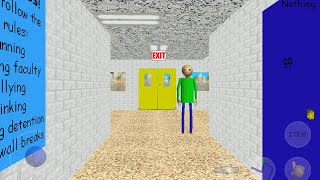 Playing Baldi’s basics for no reason at all