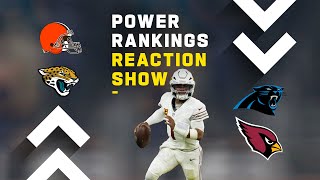 Week 18 Power Rankings Reaction Show