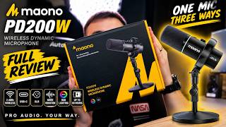Don't Buy A Microphone Before Watching This Maono PD200W Review