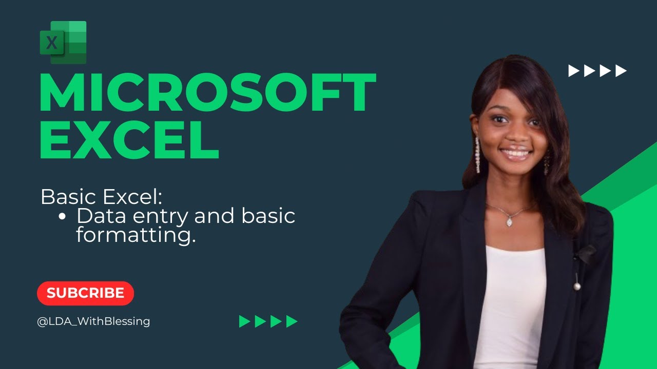 How You Can Easily Enter and Format Data in Excel? - YouTube