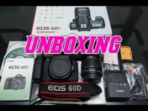 Unboxing camera Canon 60D - YouTube