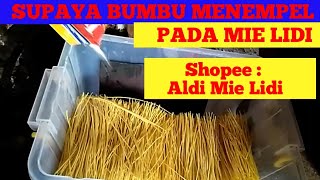 Cara Goreng Mie Lidi Gepeng-Ide Bisnis Untung Wow Banget