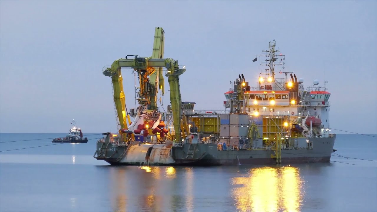 Boskalis - BLYTH export cable shore landing