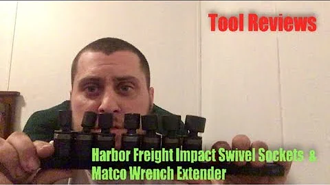Harbor Freight Impact Swivel sockets & Matco Wrench Extender