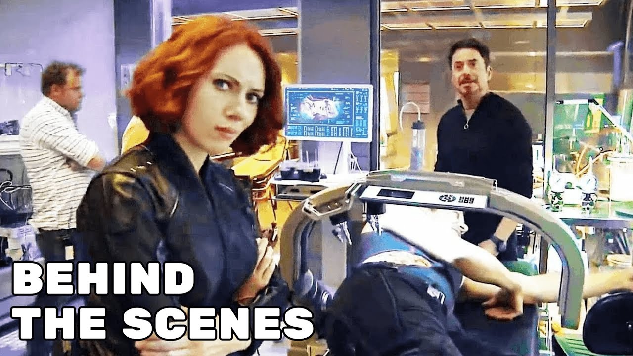 AVENGERS AGE OF ULTRON Behind The Scenes (2015) Scarlett Johansson