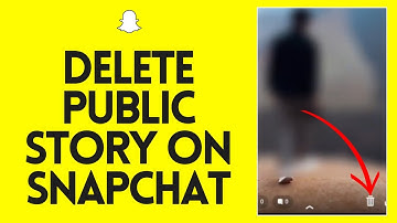 How to Delete Public Story on Snapchat (2024) | Delete Snapchat Story
