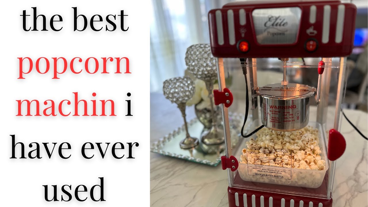 Elite #popcorn machine the best popcorn machine I have ever used #costco 
