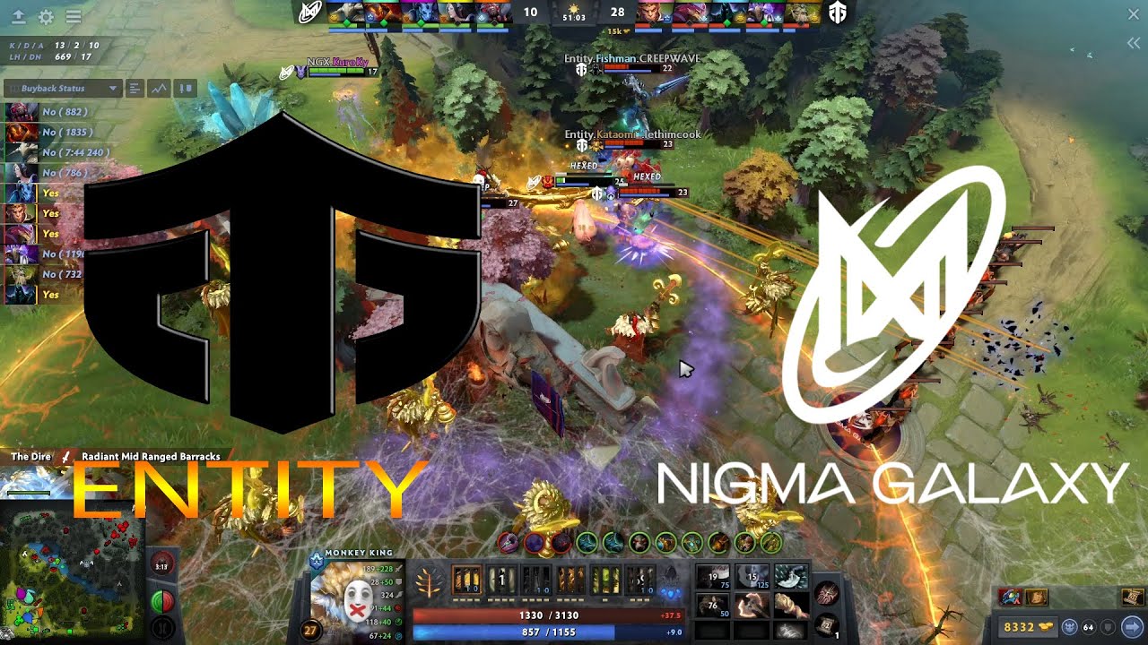 NIGAMA VS ENTITY - FINAL MATCH - DPC WEU WINTER 2023 DOTA 2 hihgt