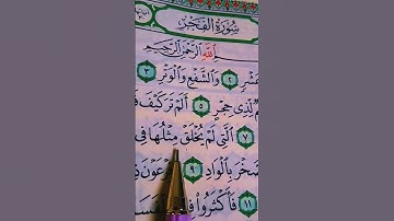 سورة الفجر الشيخ سعود الشريم #quran