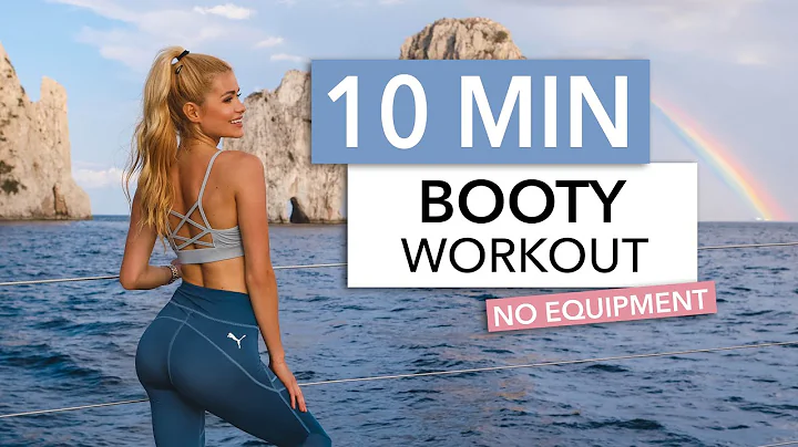 10 MIN BOOTY WORKOUT - training for a bubble butt,...
