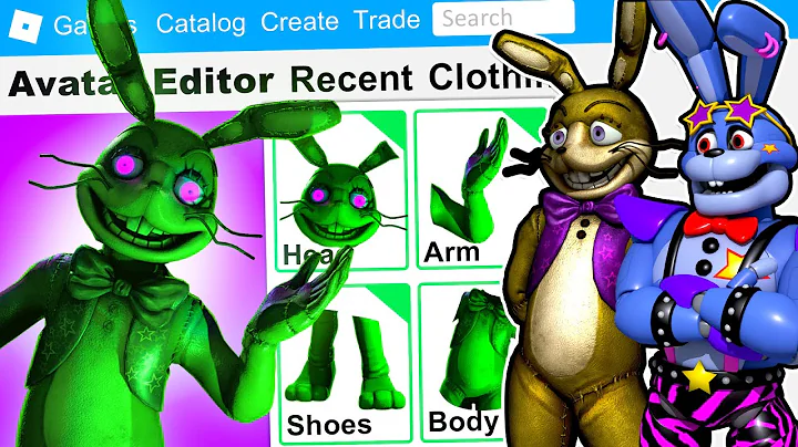 Making MALHARE a ROBLOX ACCOUNT?! with Glitchtrap ...