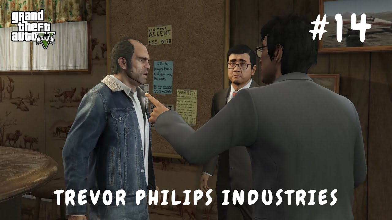 TREVOR PHILIPS INDUSTRIES | GTA V GAMEPLAY - YouTube