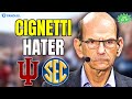 UNDER FIRE: Paul Finebaum SHREDS the Big Ten, Tony Petitti and Curt Cignetti over Combating the SEC