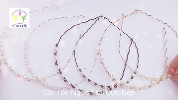 [ĐỒNG GIÁ 39K] Băng Đô Cài Tóc Bờm Tóc Hạt Ngọc Trai Đẹp Cho Mẹ Và Bé (Nhiều Màu) - Vợ Chồng Tôi