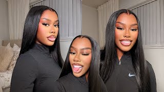 I'm Shocked! Pre Customized Widows Peak Wig Install | No Plucking, No Bleaching | Alipearl Hair.